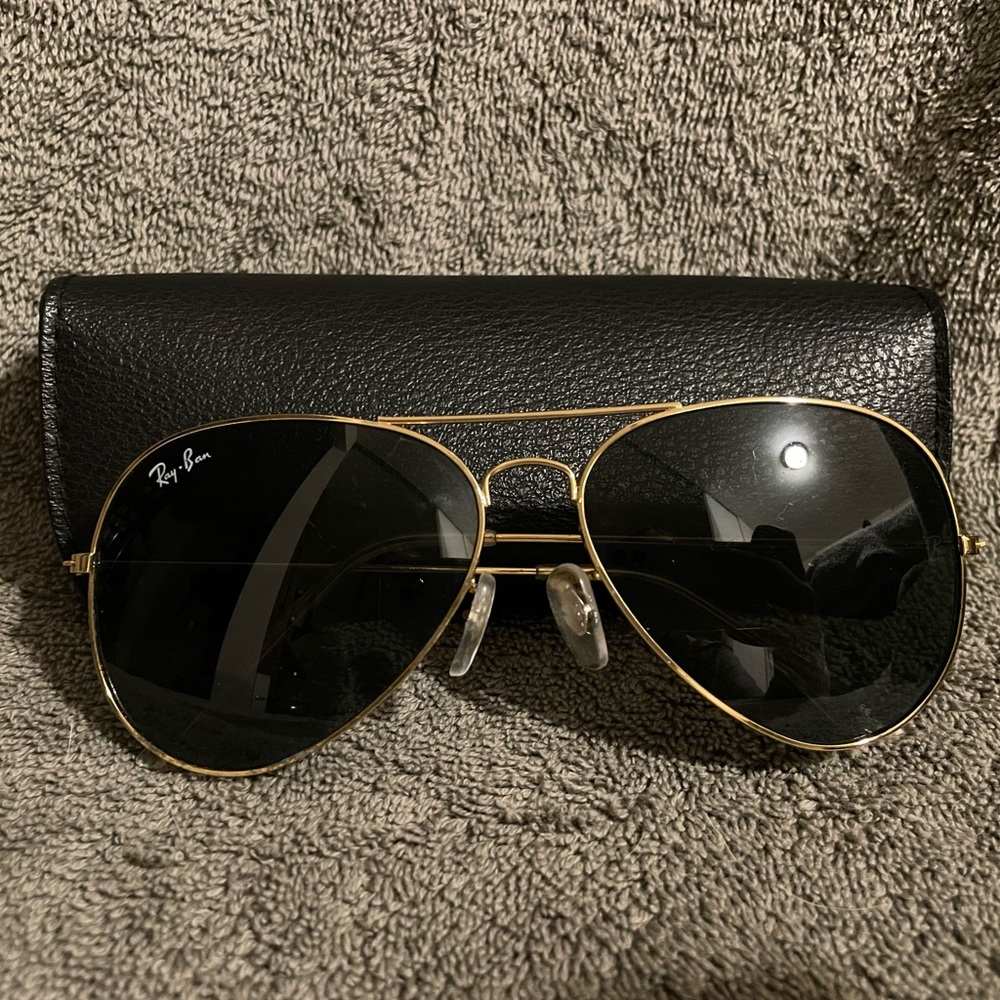 Ray-Ban Aviator Sunglasses - Normal/Wide Frame